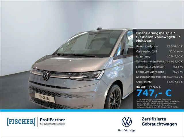 Volkswagen T7 Multivan 1.5 eHybrid 4Motion DSG Goal lang LÜ Matrix AHK Re 2025 Hybride / Benzine