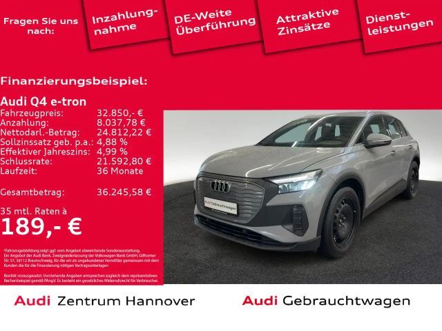 Audi Q4 e-tron 45 quattro LED virtual Sportsitze Navi 2023 Elektrisch