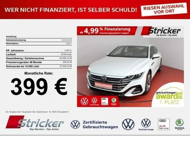 Volkswagen Arteon 2.0FSI DSG 399,-ohne Anzahlung IQ.Light Travel 2025 Benzine