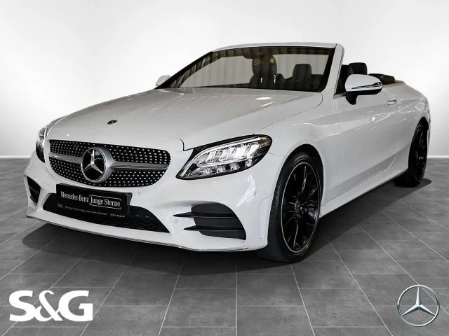 Mercedes-Benz C 300 4M Cabriolet AMG TOTWINKEL+MEMORY+LED+19" 2021 Benzine