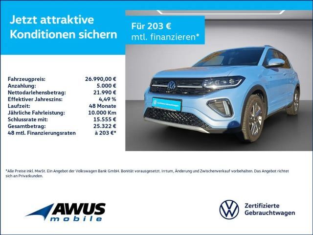 Volkswagen T-Cross 1.0TSI DSG R-Line 2024 Benzine