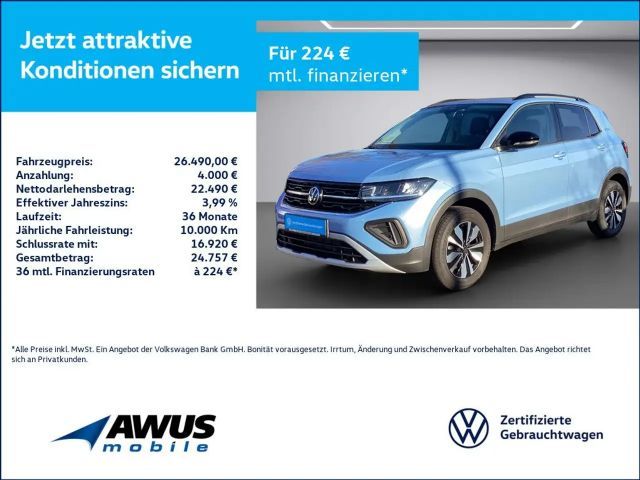 Volkswagen T-Cross 1.0TSI DSG Goal 2025 Benzine