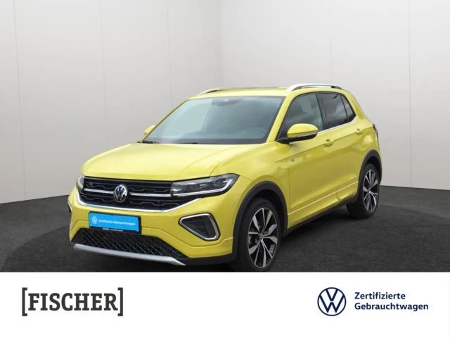 Volkswagen T-Cross 1.5TSI DSG R-Line Matrix AHK Navi Beats Rear View 2025 Benzine