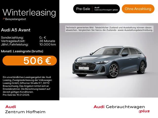 Audi A5 40 TDI S line S tro*B&O*HUD*Standh*Matr 2025 Diesel