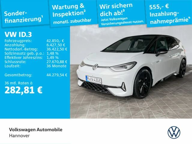 Volkswagen ID.3 GTX Performance Navi Pano LED HUD ACC Kamer 2025 Elektrisch
