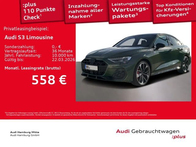 Audi S3 TFSI quattro S tronic Sportabgas Pa 2025 Benzine