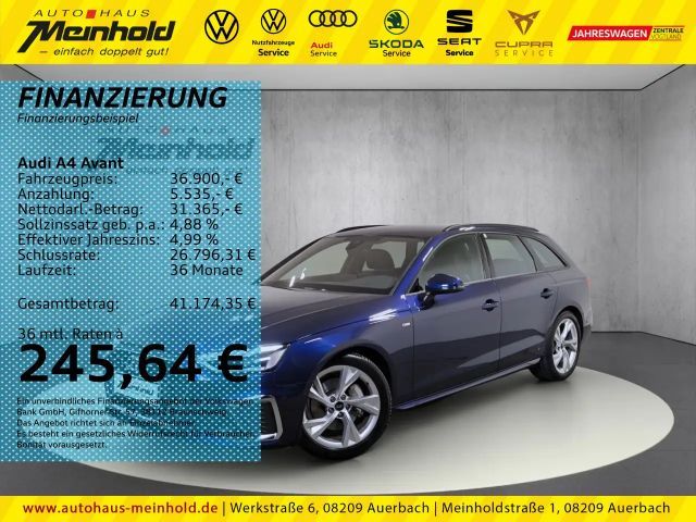 Audi A4 40 TFSI S-Line 2x S tronic, AHK, ACC 2024 Benzine