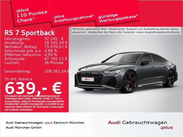 Audi RS7 2023 Benzine