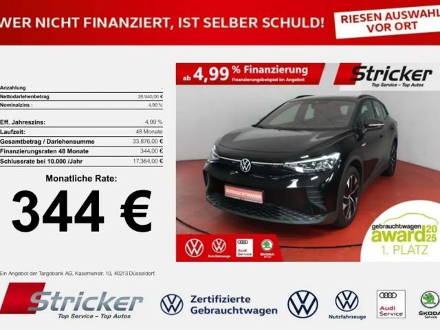 Volkswagen ID.4 Pro  4M 195/77 344,-ohne Anzahlung Navi ACC 2023 Elektrisch