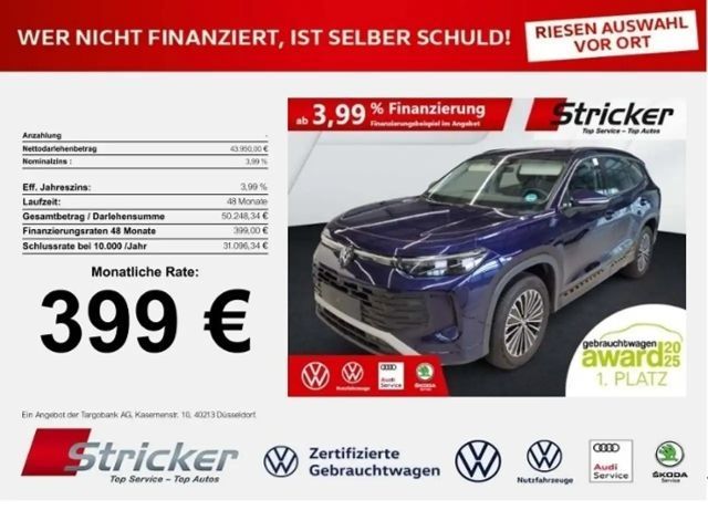Volkswagen Tayron Life 2.0TDI DSG 4M 399,-ohne Anzahlung AHK 7-Sitz 2025 Diesel