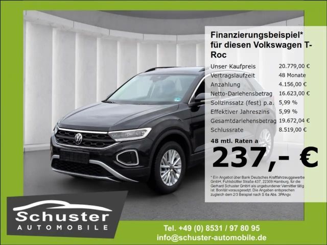 Volkswagen T-Roc Life 1.0TSI*LED+ Navi digCockp VKZ-Erk SHZ 2025 Benzine