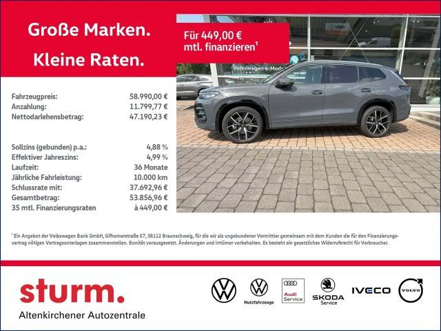 Volkswagen Tayron R-Line 2,0 l TDI DSG 4MOTION  *Pano, Matrix, Navi 2025 Diesel