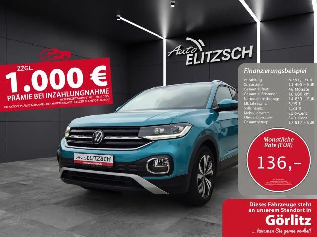 Volkswagen T-Cross TSI Style DSG LED Navi ACC RFK SH 17" 2021 Benzine