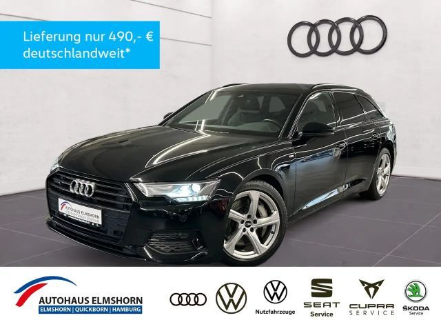 Audi A6 Avant 55 TFSI S line quattro BLACK B&O LED NAVI D 2022 Benzine