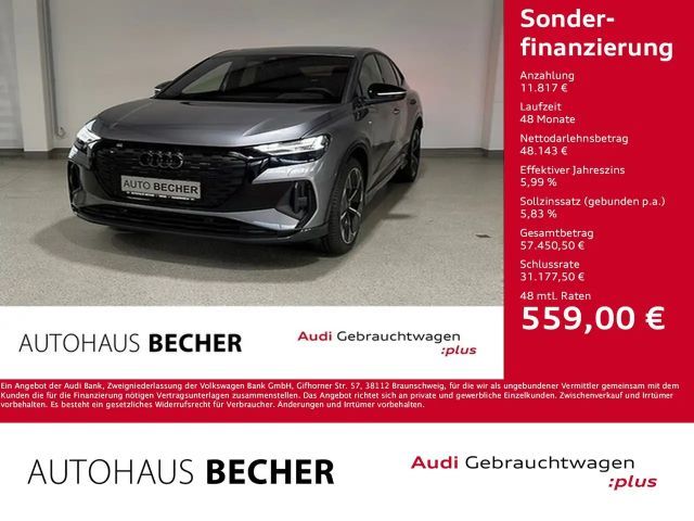 Audi Q4 e-tron Sportb 40 S line /AHK/Navi/Pano/Matrix 2025 Elektrisch