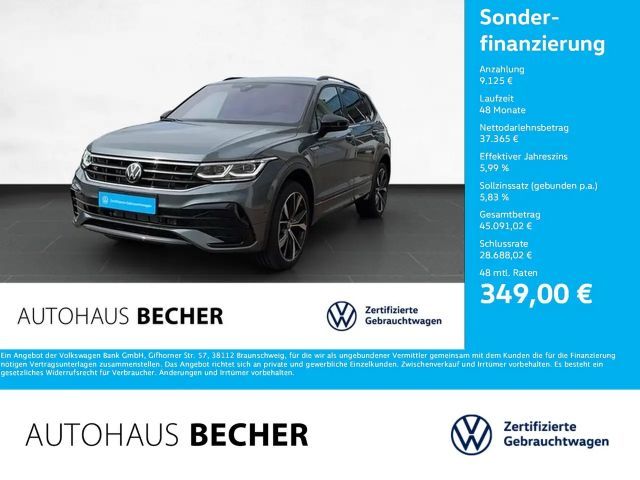 Volkswagen Tiguan Allspace R Line 2.0 TDI DSG /AHK/360 Kam 2024 Diesel