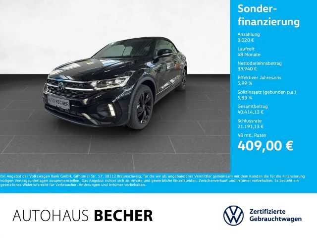 Volkswagen T-Roc Cabrio R-Line 1.5 TSI DSG /AHK/Rückfahrkam 2025 Benzine