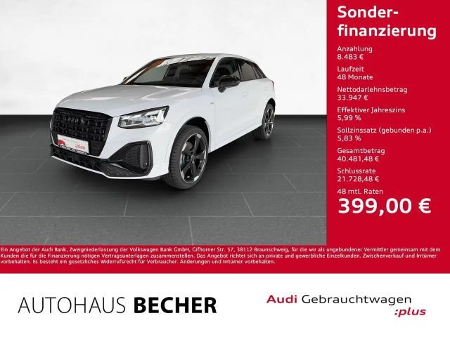 Audi Q2 S line 35 TFSI S tronic /Rückfahrk/Navi/Sitzhz 2025 Benzine