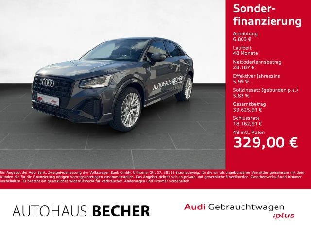 Audi Q2 S line 35 TFSI S tronic /AHK/NAVI/Rückfahrk/ 2024 Benzine
