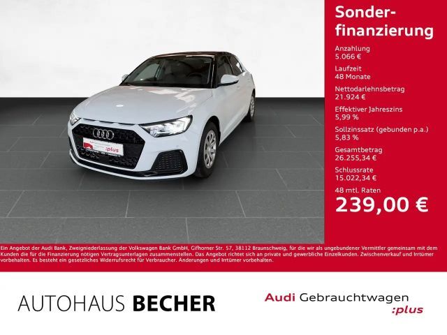 Audi A1 Sprtb. advanced 30 TFSI S tronic /Navi/Sitzhz 2025 Benzine