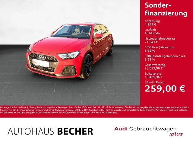 Audi A1 Sprtb. advanced 30 TFSI S tronic /CarPlay/LED 2025 Benzine