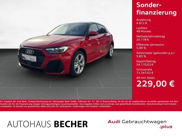 Audi A1 Sportb S line 25 TFSI S tronic /Navi/LED 2024 Benzine
