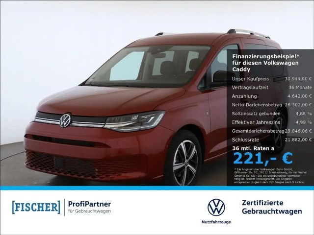 Volkswagen Caddy 2.0TDI Goal LED Navi SHZ Rear View ACC PDC Vorber. 2025 Diesel