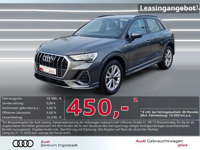 Audi Q3 35 TDI S line NAVI+ ACC KAM. 18" LEDER 2025 Diesel
