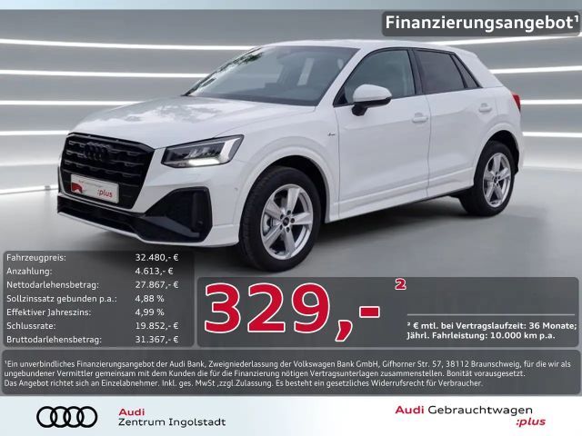 Audi Q2 30 TDI S line LED NAVI virtual Opt-schw+ Kam. 2025 Diesel