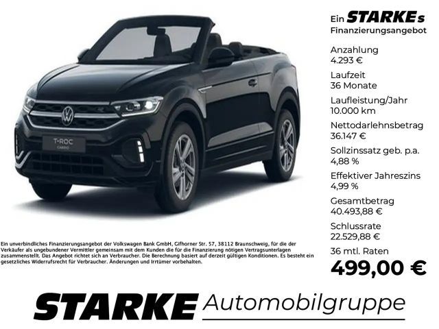 Volkswagen T-Roc Cabriolet 1.5 TSI DSG R-Line 2025 Benzine