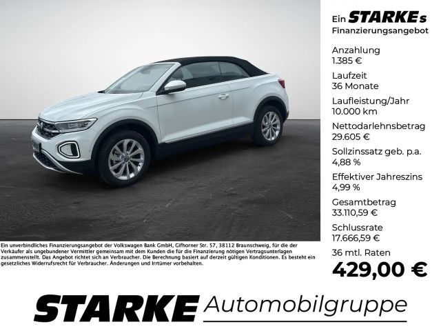 Volkswagen T-Roc Cabriolet Style 2025 Benzine