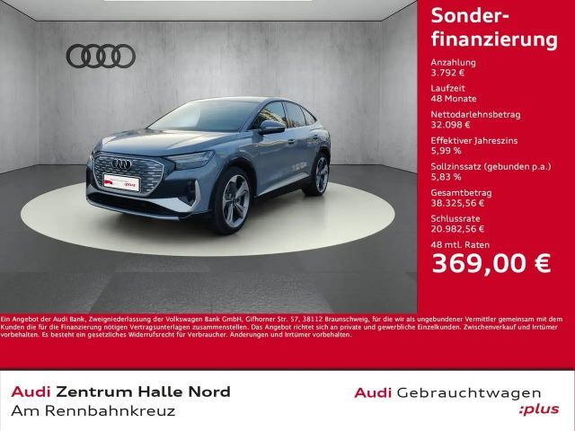 Audi Q4 e-tron Sportback S line 40 2021 Elektrisch