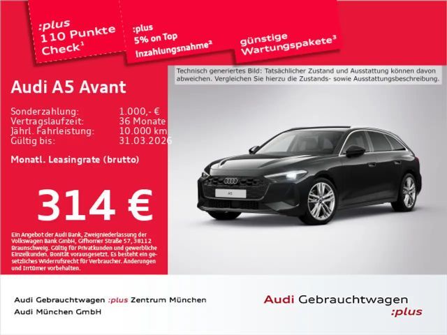 Audi A5 TFSI qu. S tronic AHK/Kamera/ACC 2025 Benzine