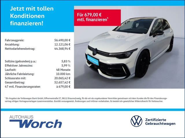 Volkswagen Golf VIII R BLACK EDITION 4MO AKRA+LEDER+PANO+ 2025 Benzine