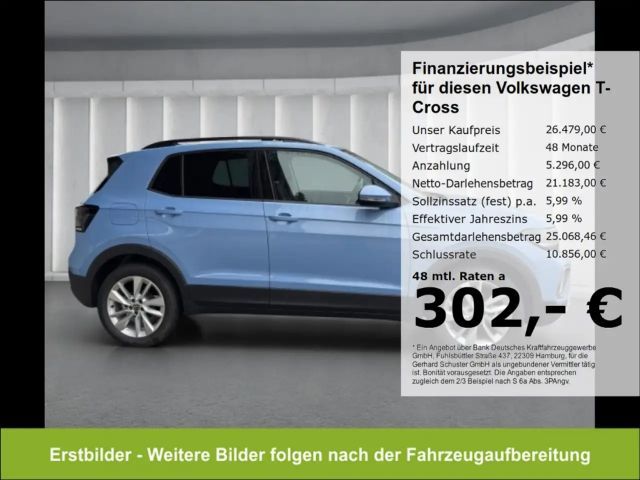 Volkswagen T-Cross Life 1.0TSI*DSG AHK ACC IQ-LED R-Kam 17* 2026 Benzine