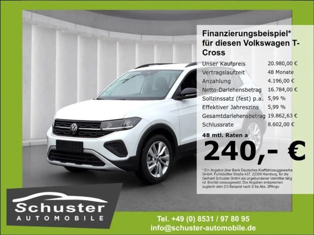 Volkswagen T-Cross GOAL 1.0TSI*AHK LED ACC Navi digCock SHZ 2024 Benzine