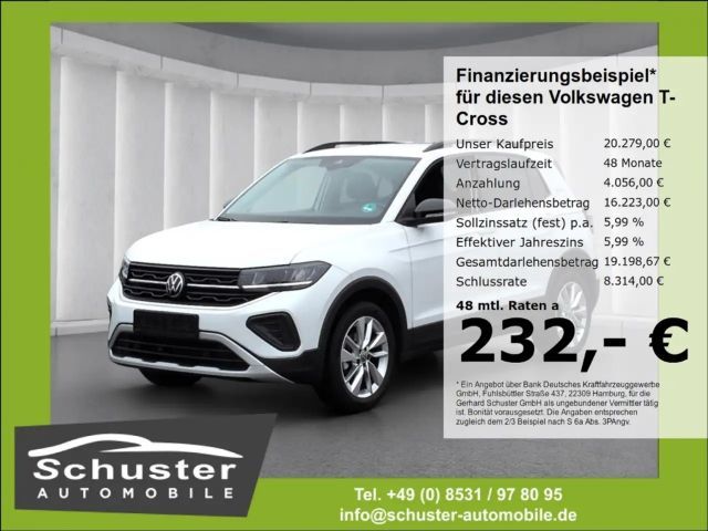 Volkswagen T-Cross GOAL 1.0TSI*LED ACC Navi digCock SHZ 17* 2025 Benzine
