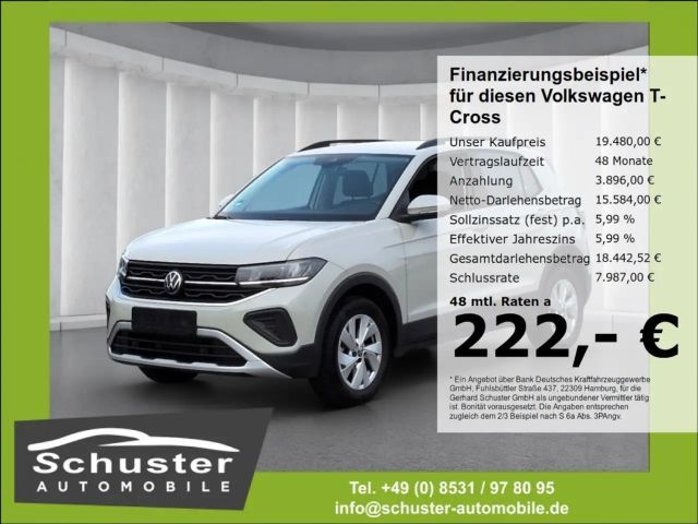 Volkswagen T-Cross Life 1.0TSI*ACC LED digCockp SHZ VKZ-Erk 2025 Benzine