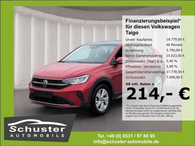 Volkswagen Taigo Life 1.0TSI*ACC Panodach Navi R-Kam LED 2022 Benzine
