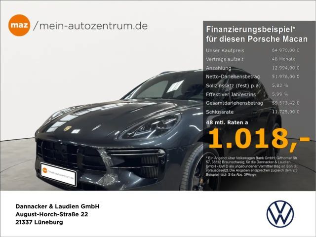 Porsche Macan Turbo 2.9 Alu LED Leder Pano Bose Standh. Navi Kam 2020 Benzine