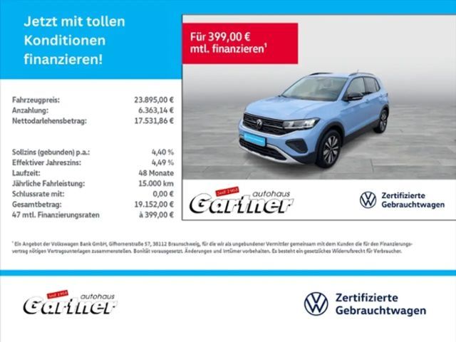 Volkswagen T-Cross GOAL 1.0 TSI REAR VIEW DAB+APP-CON LED ACC PDC KL 2025 Benzine