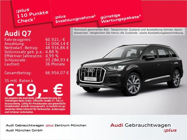 Audi Q7 2022 Hybride / Benzine