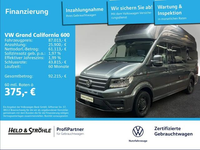Volkswagen Grand California DIESELHEIZUNG HOCHBETT LED 2025 Diesel
