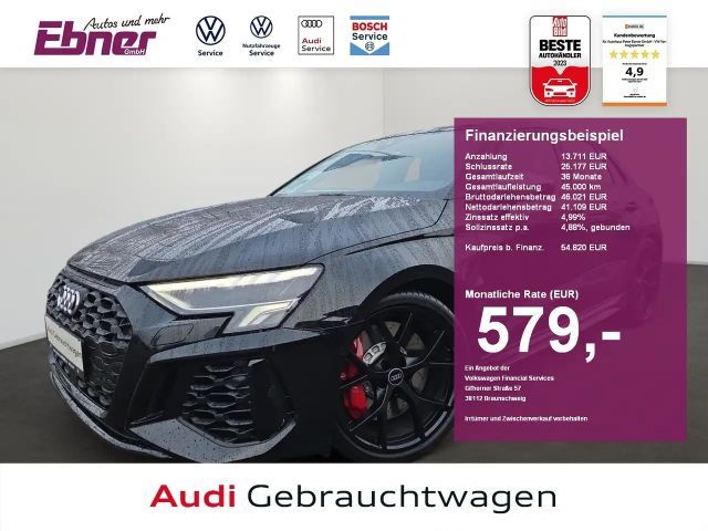 Audi RS3 Sportback BLACK STYLE 2.5TFSI DSG RS-ABGAS+DCC+NAV 2023 Benzine