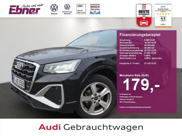 Audi Q2 S-LINE 35TFSI S-TRONIC LED+NAVI+GRA+SITZHZG+17 ALU 2024 Benzine