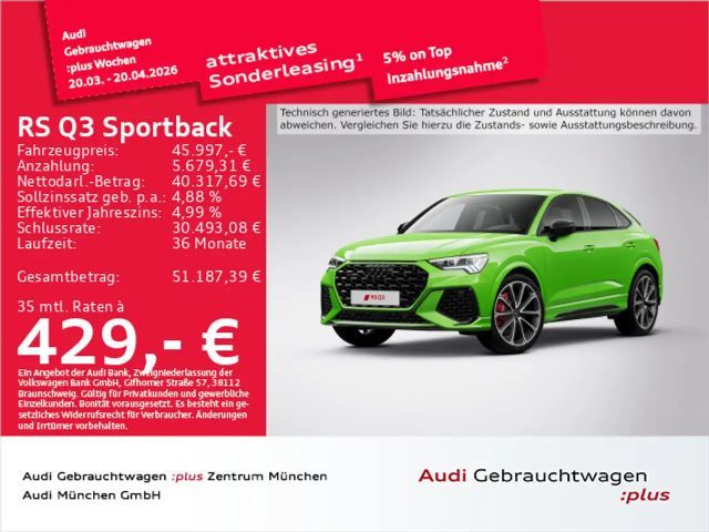 Audi RS Q3 S tronic RS-Essentials/SONOS/Spo 2021 Benzine
