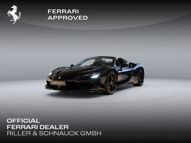 Ferrari SF90 Spider >All Black*Giallo Deatails*Low Mi 2024 Hybride / Benzine