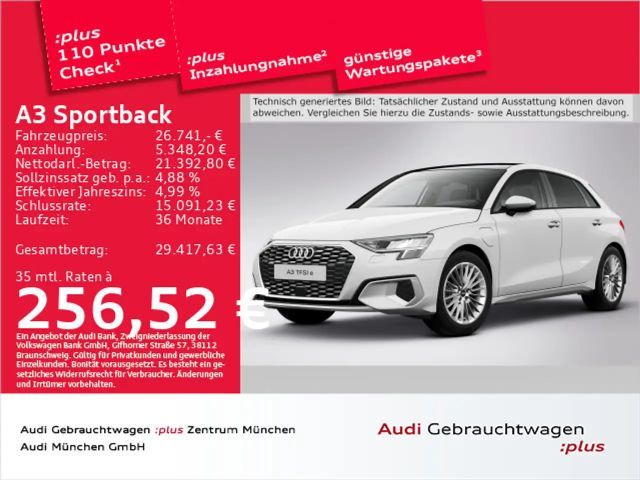 Audi A3 40 TFSI e S tronic advanced Pano/Na 2022 Hybride / Benzine