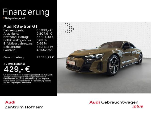 Audi RS e-tron GT 440 kW*Air*B&O*HUD*Pano*Laser*Virtu 2022 Elektrisch