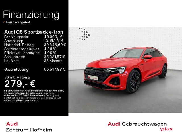 Audi Q8 e-tron S line 55 quattro*PANO*B&O*H 2023 Elektrisch